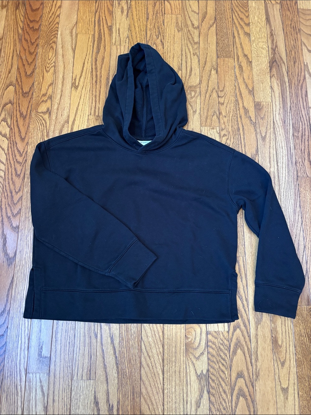 Women’s Black Hoodie Sweatshirt- size L